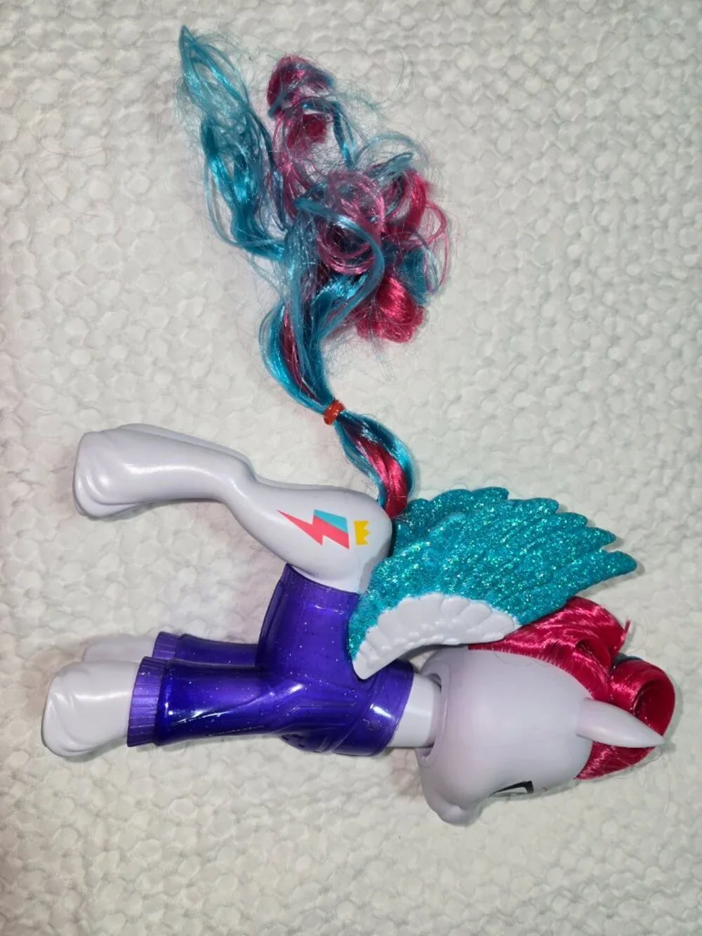 My Little Pony Zipp Storm Pegasus Figure Purple Flight Suit Hasbro 2021